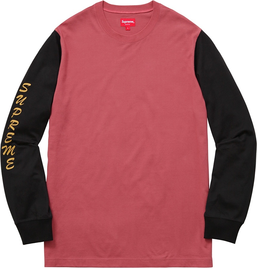 2-Tone Sleeve Logo L/S Top view 2